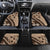 Bula Fiji Car Mats Mocha Brown Kaivity Masi Tapa
