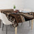 Bula Fiji Tablecloth Mocha Brown Kaivity Masi Tapa