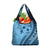 Bula Fiji Grocery Bag Turquoise Kaivity Masi Tapa