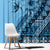 Bula Fiji Window Curtain Turquoise Kaivity Masi Tapa