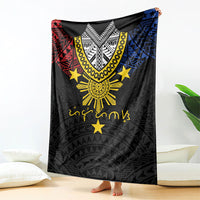 Philippines Heritage Baybayin Mix Polynesian Blanket