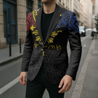 Philippines Heritage Baybayin Mix Polynesian Blazer