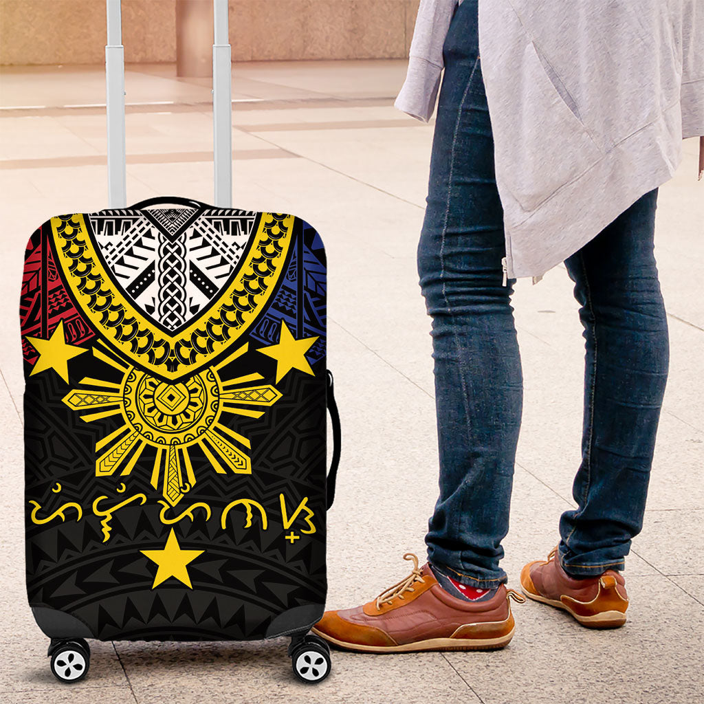 Philippines Heritage Baybayin Mix Polynesian Luggage Cover