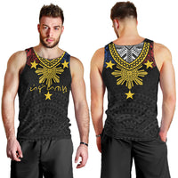 Philippines Heritage Baybayin Mix Polynesian Men Tank Top