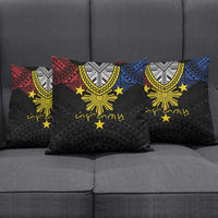 Philippines Heritage Baybayin Mix Polynesian Pillow Cover