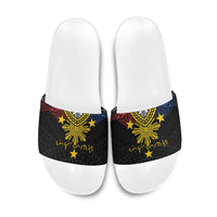 Philippines Heritage Baybayin Mix Polynesian Slide Sandals