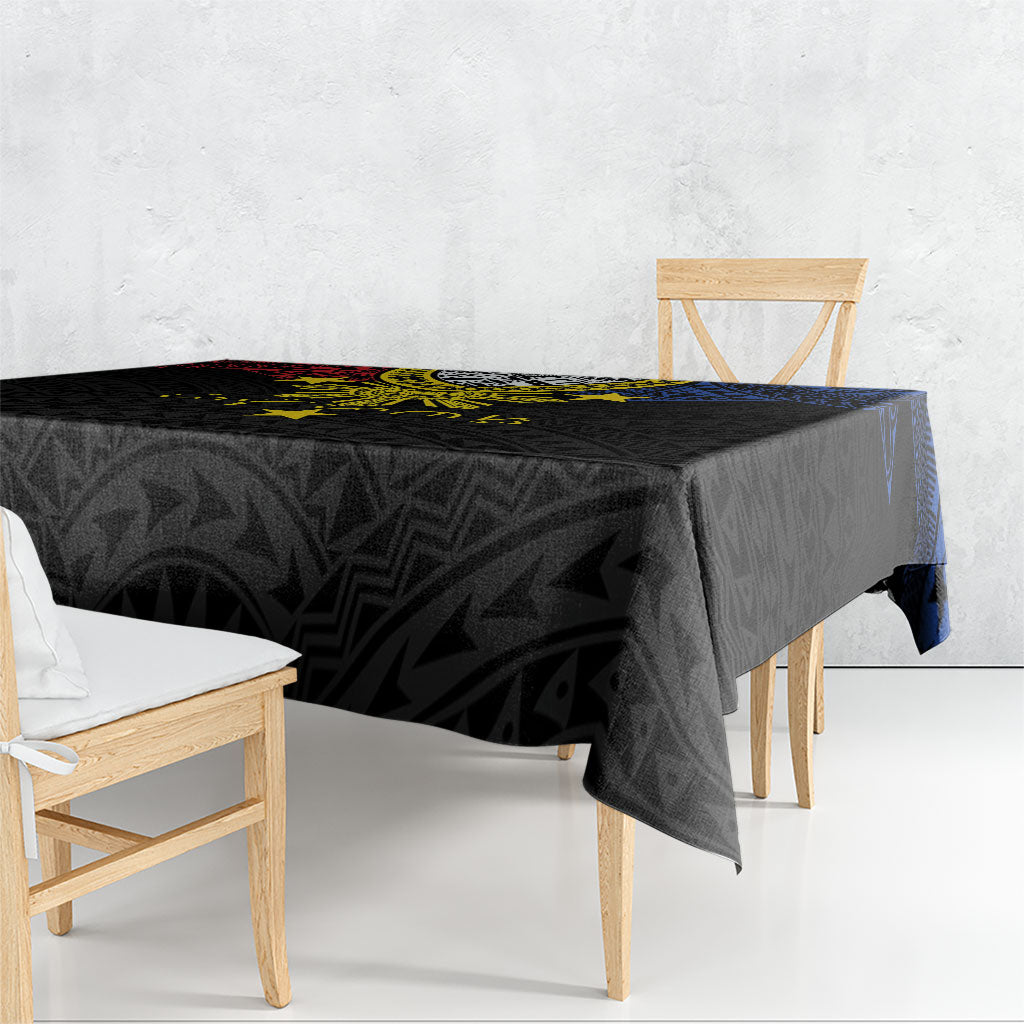 Philippines Heritage Baybayin Mix Polynesian Tablecloth