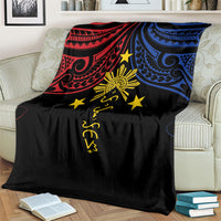 Philippines Heritage Blanket Baybayin Philipinas Sun