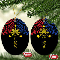 Philippines Heritage Ceramic Ornament Baybayin Philipinas Sun