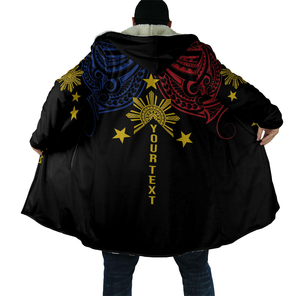 Philippines Heritage Personalized Cloak Baybayin Philipinas Sun