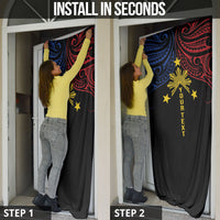 Philippines Heritage Personalized Door Cover Baybayin Philipinas Sun