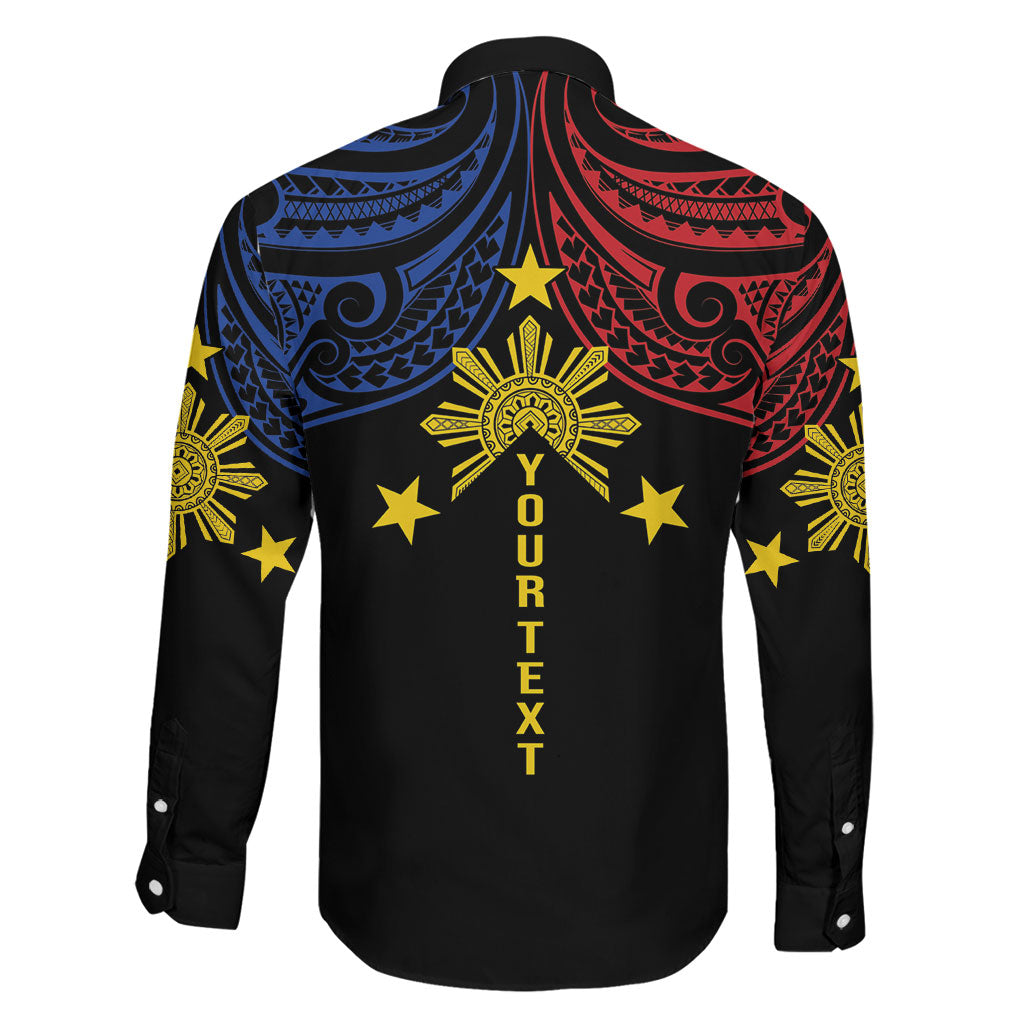 Philippines Heritage Personalized Family Matching Off Shoulder Short Dress and Hawaiian Shirt Baybayin Philipinas Sun