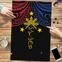 Philippines Heritage Puzzle Baybayin Philipinas Sun