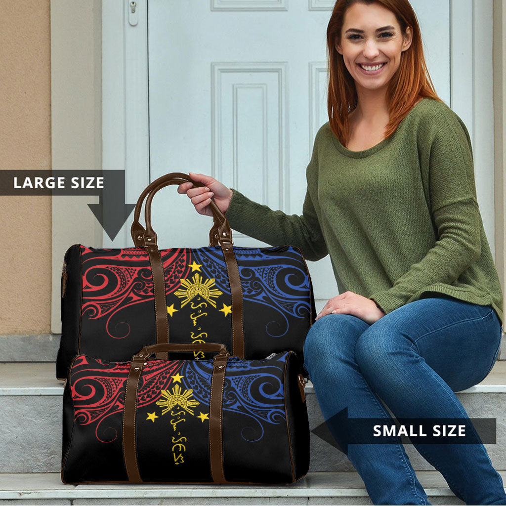 Philippines Heritage Travel Bag Baybayin Philipinas Sun