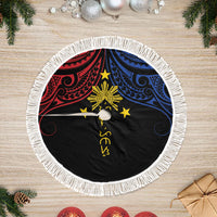 Philippines Heritage Tree Skirt Baybayin Philipinas Sun