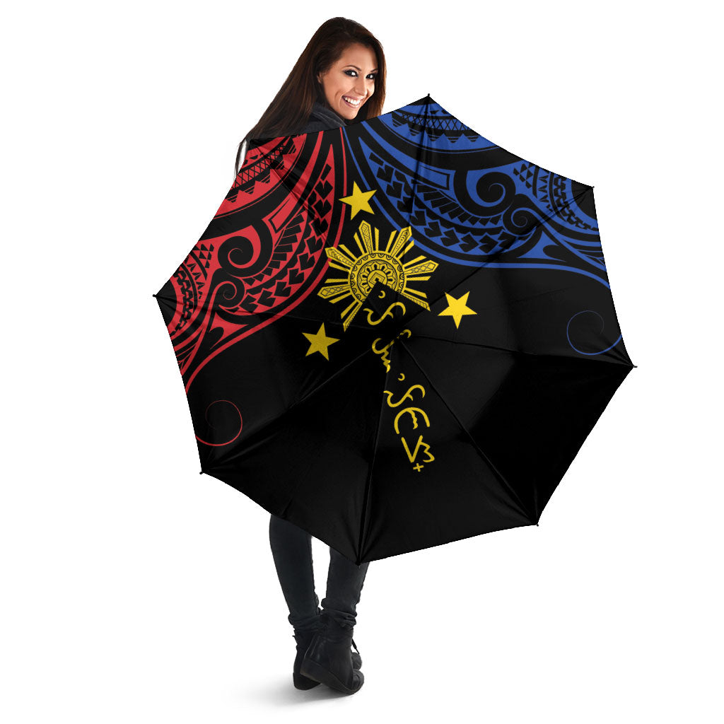 Philippines Heritage Umbrella Baybayin Philipinas Sun