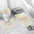 Samoa Lotu Tamaiti Mamanu Siapo Bathroom Set Golden Plumeria - Polynesian Pride
