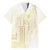 Samoa Lotu Tamaiti Mamanu Siapo Family Matching Puletasi and Hawaiian Shirt Golden Plumeria - Polynesian Pride