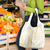 Samoa Lotu Tamaiti Mamanu Siapo Grocery Bag Golden Plumeria - Polynesian Pride