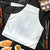 Samoa Lotu Tamaiti Mamanu Siapo Apron Off White Plumeria - Polynesian Pride