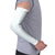 Samoa Lotu Tamaiti Mamanu Siapo Arm Sleeves Off White Plumeria - Polynesian Pride