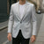 Samoa Lotu Tamaiti Mamanu Siapo Blazer Off White Plumeria - Polynesian Pride