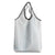 Samoa Lotu Tamaiti Mamanu Siapo Grocery Bag Off White Plumeria - Polynesian Pride