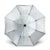 Samoa Lotu Tamaiti Mamanu Siapo Umbrella Off White Plumeria - Polynesian Pride