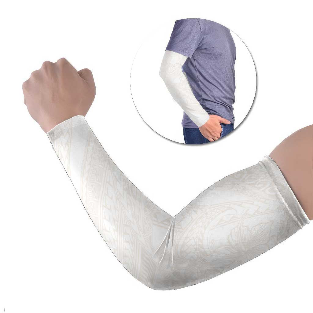 Samoa Lotu Tamaiti Ivory Arm Sleeves Teuila Tatau - Polynesian Pride