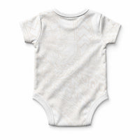Samoa Lotu Tamaiti Ivory Baby Onesie Teuila Tatau LT7 - Polynesian Pride
