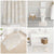 Samoa Lotu Tamaiti Ivory Bathroom Set Teuila Tatau - Polynesian Pride