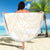 Samoa Lotu Tamaiti Ivory Beach Blanket Teuila Tatau - Polynesian Pride