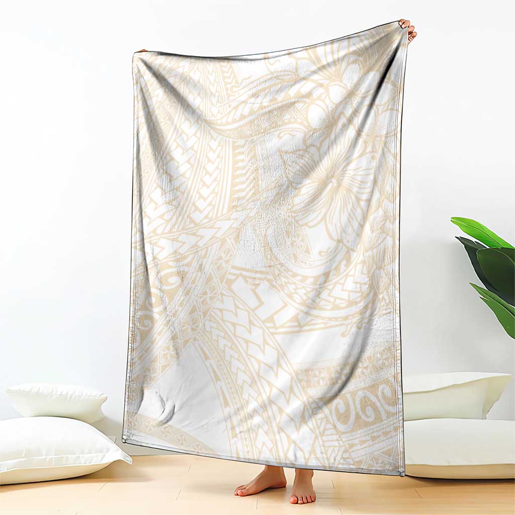 Samoa Lotu Tamaiti Ivory Blanket Teuila Tatau - Polynesian Pride