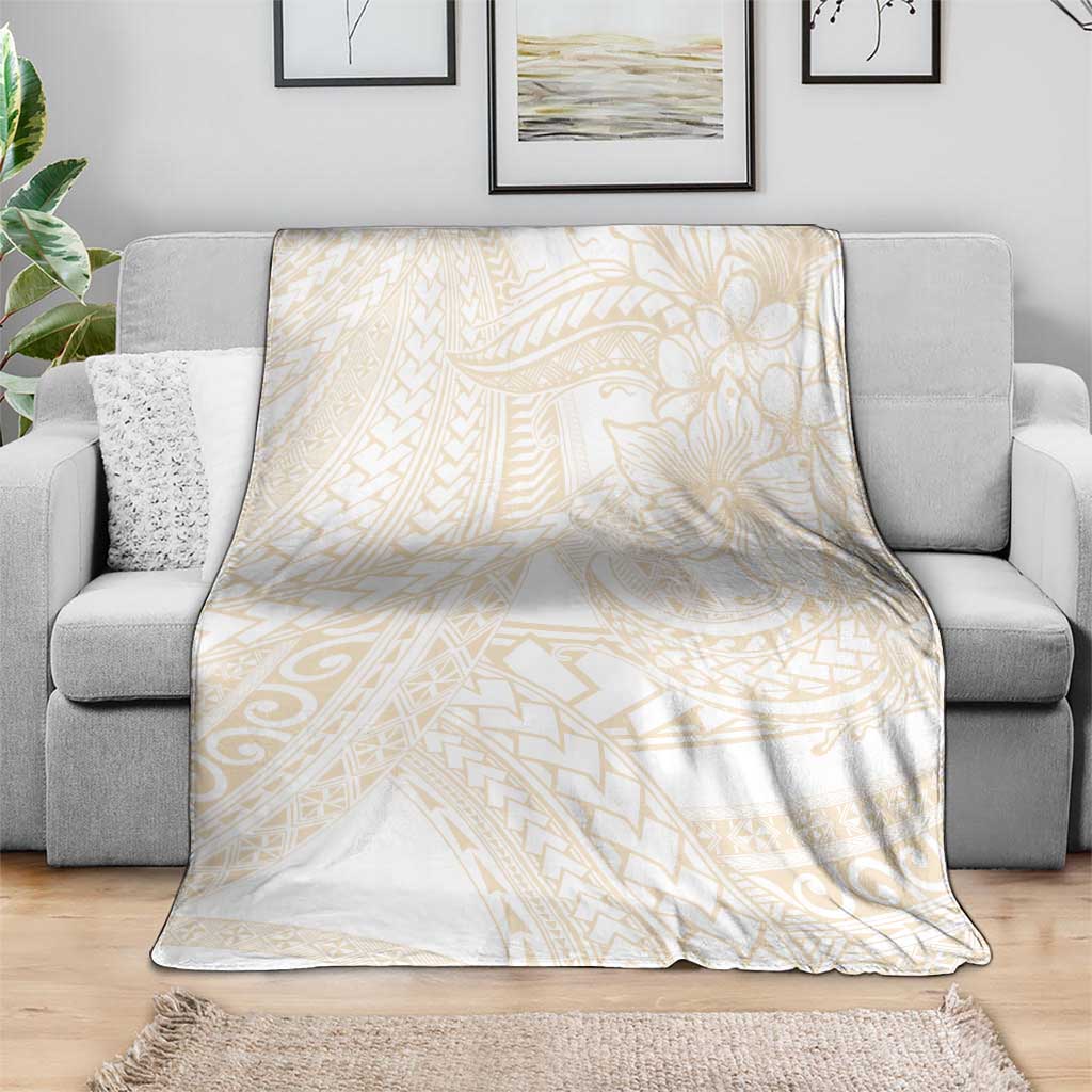 Samoa Lotu Tamaiti Ivory Blanket Teuila Tatau - Polynesian Pride