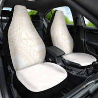 Samoa Lotu Tamaiti Ivory Car Seat Cover Teuila Tatau LT7 One Size Ivory - Polynesian Pride