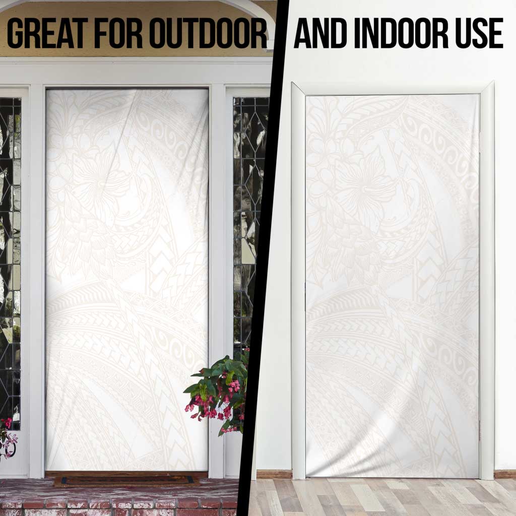 Samoa Lotu Tamaiti Ivory Door Cover Teuila Tatau - Polynesian Pride