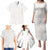 Samoa Lotu Tamaiti Ivory Family Matching Puletasi and Hawaiian Shirt Teuila Tatau - Polynesian Pride