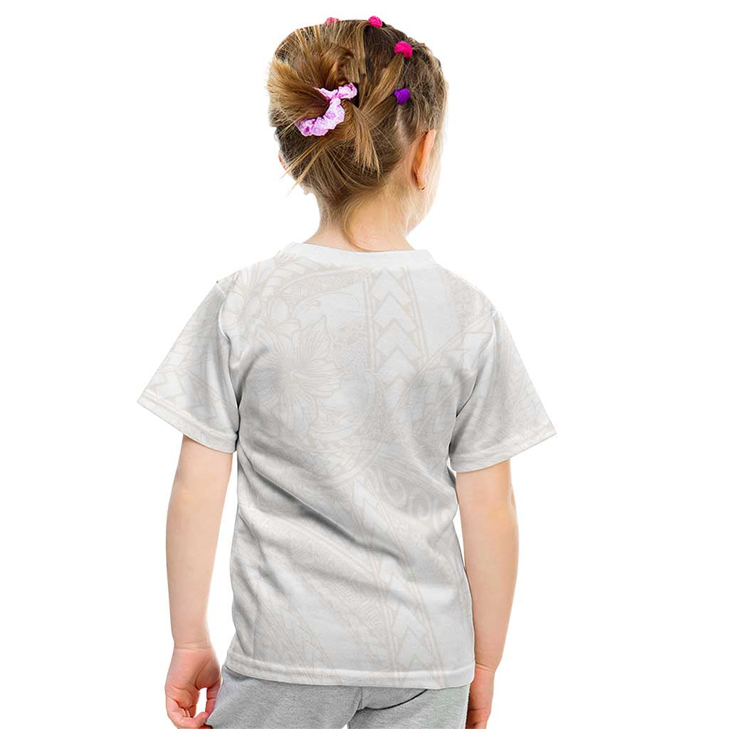 Samoa Lotu Tamaiti Ivory Kid T Shirt Teuila Tatau - Polynesian Pride