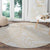 Samoa Lotu Tamaiti Ivory Round Carpet Teuila Tatau - Polynesian Pride