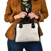 Samoa Lotu Tamaiti Ivory Shoulder Handbag Teuila Tatau - Polynesian Pride