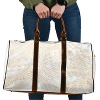 Samoa Lotu Tamaiti Ivory Travel Bag Teuila Tatau - Polynesian Pride