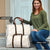 Samoa Lotu Tamaiti Ivory Travel Bag Teuila Tatau - Polynesian Pride