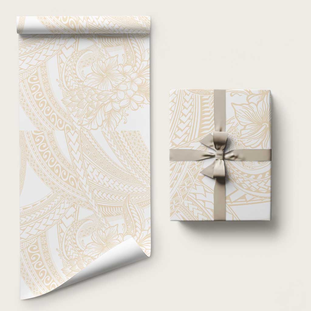 Samoa Lotu Tamaiti Ivory Wrapping Paper Teuila Tatau