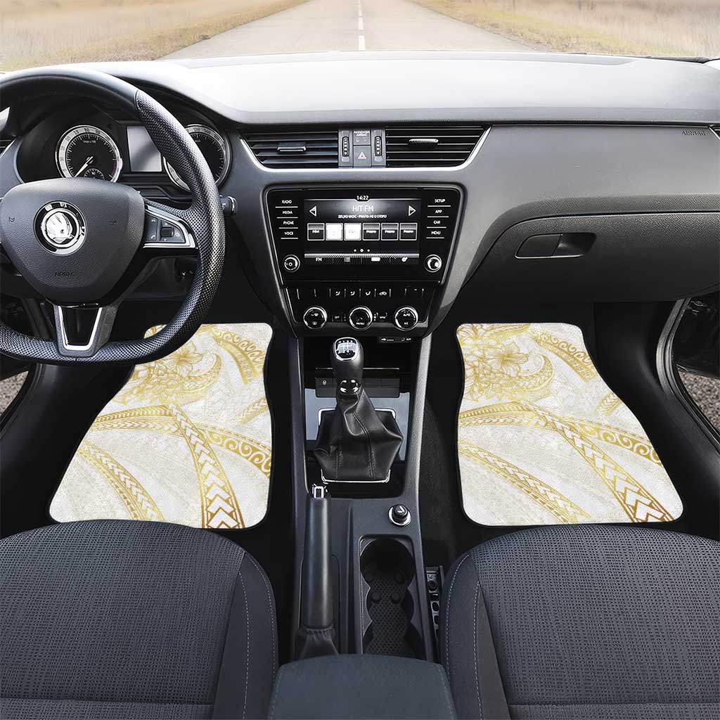 Samoa Lotu Tamaiti Gold Car Mats Teuila Tatau - Polynesian Pride