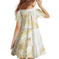 Samoa Lotu Tamaiti Gold Family Matching Mermaid Dress and Hawaiian Shirt Teuila Tatau LT7 - Polynesian Pride