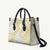 Samoa Lotu Tamaiti Gold Leather Bag Teuila Tatau - Polynesian Pride