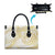 Samoa Lotu Tamaiti Gold Leather Bag Teuila Tatau - Polynesian Pride