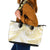 Samoa Lotu Tamaiti Gold Leather Tote Bag Teuila Tatau - Polynesian Pride