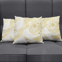 Samoa Lotu Tamaiti Gold Pillow Cover Teuila Tatau - Polynesian Pride