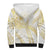 Samoa Lotu Tamaiti Gold Sherpa Hoodie Teuila Tatau - Polynesian Pride